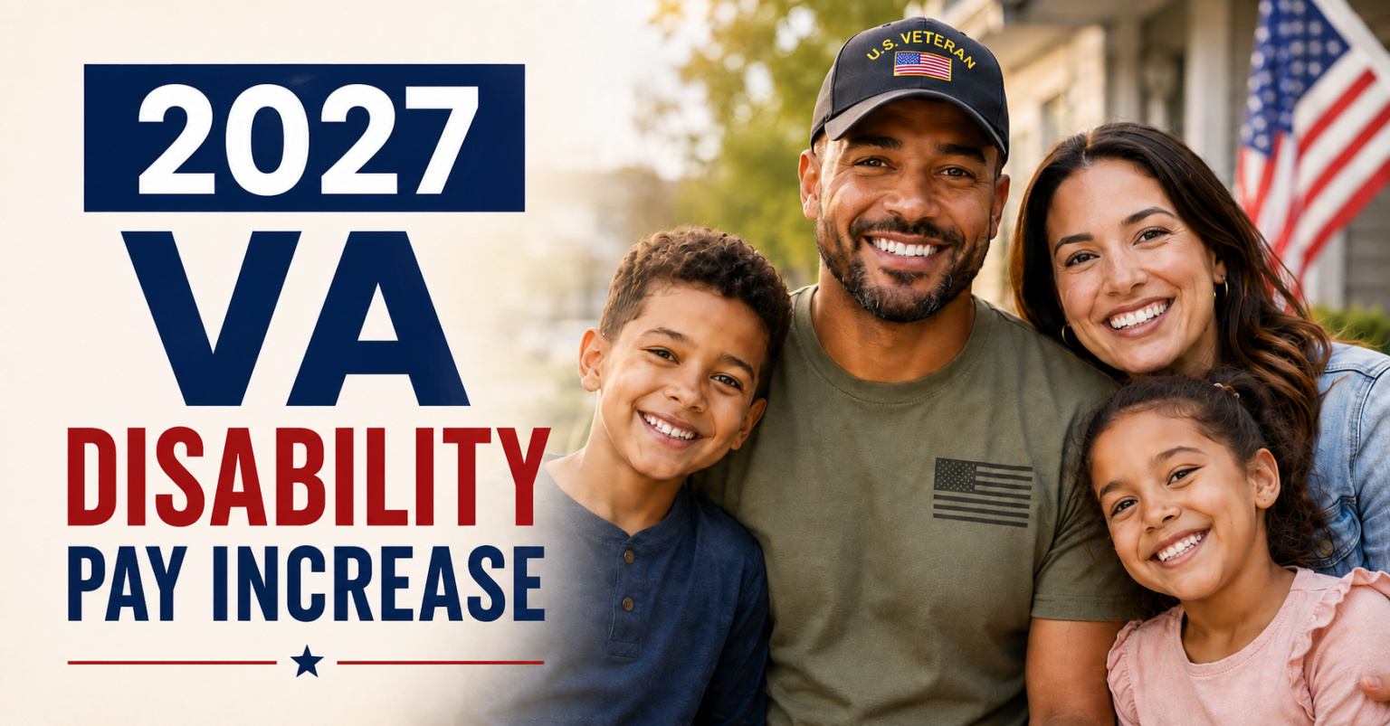 2027 VA Disability Pay Increase